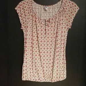 Old‎ Navy boho print top xs